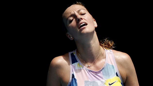 Rozarovan Petra Kvitov v osmifinle Australian Open