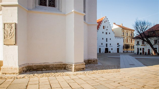 Piaristick nmst je soust historickho centra eskch Budjovic.