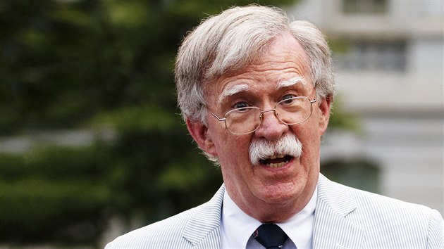 Trumpv bývalý poradce John Bolton (31. ervna 2019)