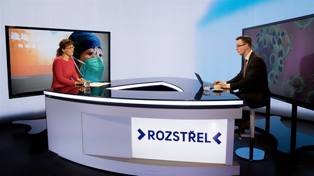 Hostem Rozstelu je Eva Gottvaldov, hlavn hygienika esk republiky. (29. ledna 2020)