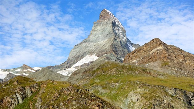 Dominanta a symbol ndhernho a asnho vcarska - Matterhorn.