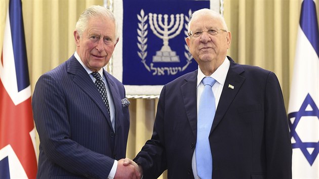 Britsk princ Charles dorazil na svtov frum o holokaustu v Izraeli. (23. ledna 2020)
