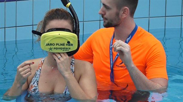 Virtuální realita pod vodou i na souši. Aquapalace Praha představil Jaro plné her.