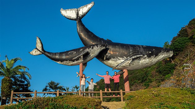 Taiji, jedno z center velrybářské tradice, je pro nás kontroverzním místem, ale humor převážil.