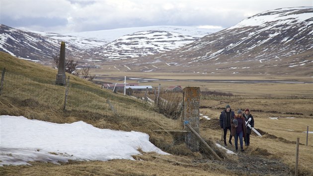 Záběr z filmu Daleko od Reykjavíku