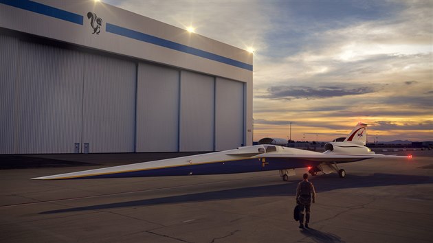 Americk spolenost Lockheed Martin a NASA se chystaj na finln fzi projektu X-59 QueSST (Quiet Supersonic Technology, tich nadzvukov technologie). V jeho rmci bude sestaven v tovrn Skunk Works experimentln technologick demonstrtor nadzvukovho letounu. 