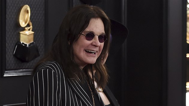 Ozzy Osbourne na cench Grammy (Los Angeles, 26. ledna 2020)