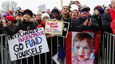 Kadoroní shromádní proti potratm ve Washingtonu. (24. ledna 2020)