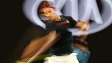 výcar Roger Federer ve tetím kole Australian Open