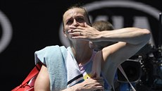 Petra Kvitová se louí s Australian Open. Ve tvrtfinále nestaila na domácí...