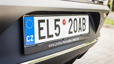 Speciální registraní znaka pro elektromobily