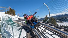 Hitem pro malé i velké je alpská horská dráha Nocky Flitzer s pevýením tém...