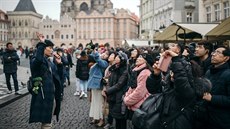 Čínští turisté v centru Prahy (29. ledna 2020) | na serveru Lidovky.cz | aktuální zprávy