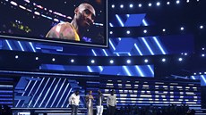 Kobeho Bryanta si pipomnli i pi pedávání hudebních cen Grammy, na pódiu...