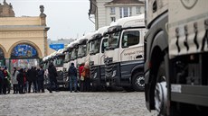 Plzeňské pivo budou vozit zcela nové speciálně upravené nákladní automobily....
