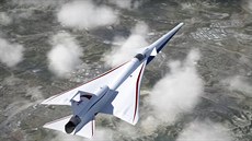 X-59 má ov��it, �e takto rychlé stroje zvládnou p�ekonat zvukovou bariéru a...