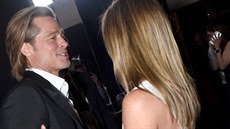 Brad Pitt a Jennifer Anistonová na SAG Awards (Los Angeles, 19. ledna 2020)