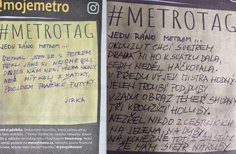 Čtenáři básnili s Metrem! - Metro.cz