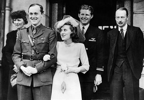 Kathleen Kennedyová a John Robert Cavendish mli svatbu 5. kvtna 1944.