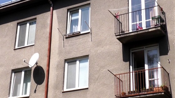 Dům v přerovské Purkyňově ulici, kde byla brutálně zavražděna tříletá dívka. Ze...