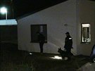 Policie zasahovala v obci Sulice ve Stedoeském kraji. (30. ledna 2020)