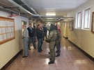 Kriminalisté pi akci Rajec zasahovali ve vznici ve Valdicích (28. 1. 2020).