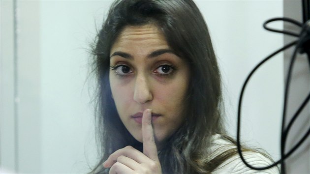 Izraelka Naama Issacharová, kterou Rusko uvěznilo kvůli držení drog. (19. prosince 2019)
