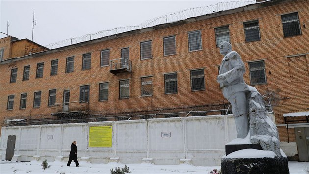 Ruské vězení, kde si Izraelka Naama Issacharová odpykává trest za držení drog. (29. ledna 2020)
