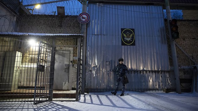 Ruské vězení, kde si Izraelka Naama Issacharová odpykává trest za držení drog. (30. ledna 2020)