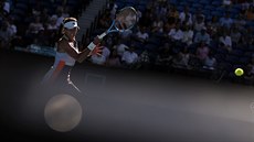 panlka Garbie Muguruzaová bhem semifinále Australian Open.