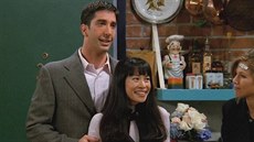 David Schwimmer a Lauren Tomová coby Ross a Julie v seriálu Pátelé