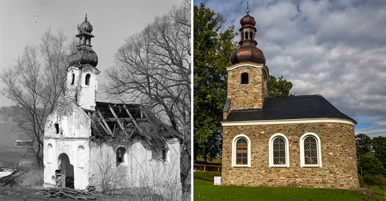 Kaple Panny Marie Bolestné byla souástí obce od 18. století. Po válce ji stát...