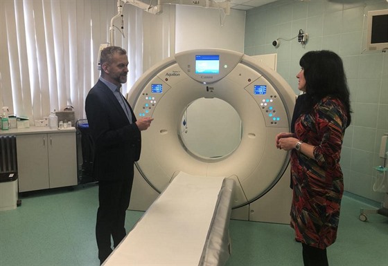 Novoměstská nemocnice získala nový počítačový tomograf. Podle jeho dodavatele...