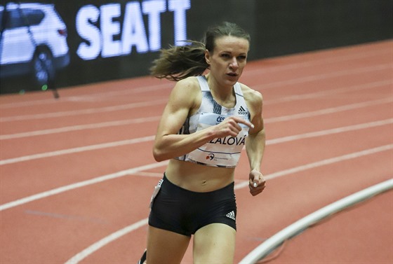 Simona Vrzalová na mítinku Czech Indoor Gala v Ostrav.