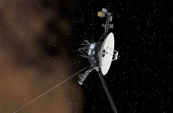 Ilustrace sondy Voyager 2