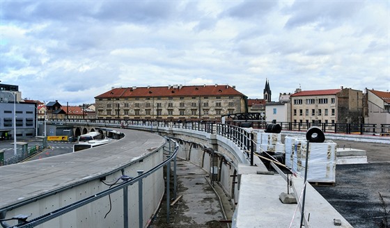 Rekonstrukce Negrelliho viaduktu (7. února 2020)