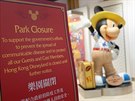 Hongkongský Disneyland je kvůli koronaviru uzavřen. (26. ledna 2020)