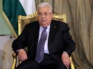 Pedseda palestinské samosprávy Mahmúd Abbás pijel na mimoádnou schzku Ligy...