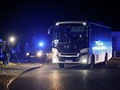 Autobus peváí do karantény nedaleko Marseille Francouze, kteí byli...
