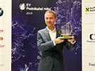 Zakladatel společnosti Kiwi.com Oliver Dlouhý převzal krajskou trofej v soutěži...