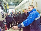 Premiér Andrej Babiš se v Loukově na Kroměřížsku zúčastnil otevření nové...