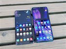 Samsung Galaxy S10 a Xiaomi Mi Note 10