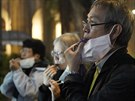 Smutení shromádní v Hongkongu po smrti lékae Li Wen-lianga, který který u...