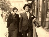 Zdeněk Bořek-Dohalský se svou manželkou Annou.