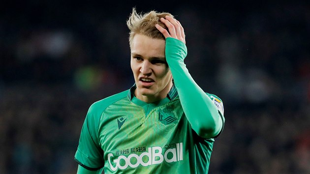 Martin degaard pomohl ze panlskho pohru vyadit Real Madrid, ktermu podle smlouvy stle pat.