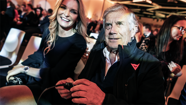 Giacomo Agostini na vyhlen ankety Zlat volant