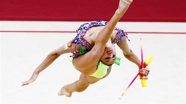 Rusk modern gymnastka Alexandra Soldatovov