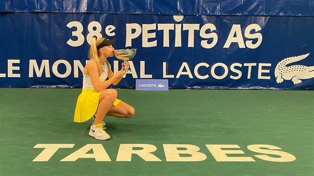 Brenda Fruhvirtov po triumfu na turnaji Les Petits As Tarbes.