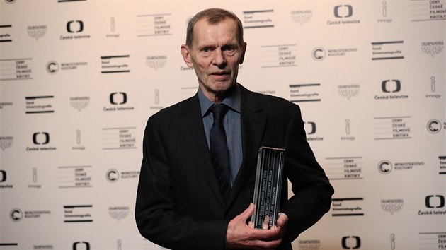 Jiří Schmitzer na Cenách české filmové kritiky (1. února 2020).