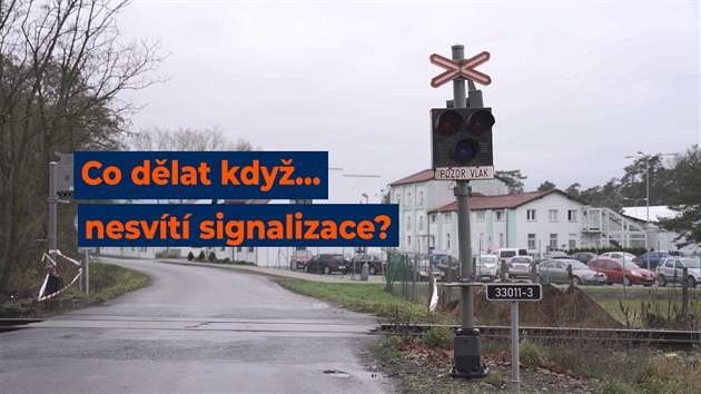 Pozor pejezd! Co dlat, kdy nesvítí signalizace?